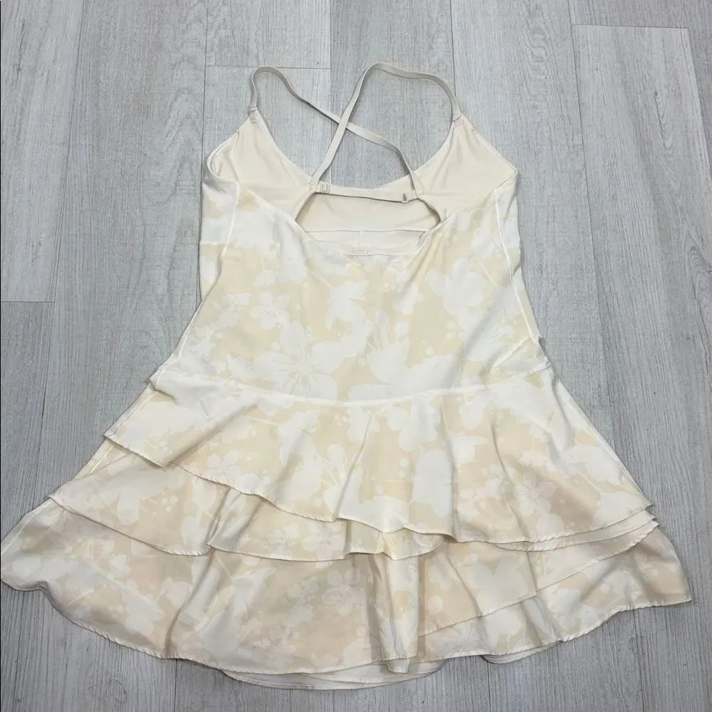 Offline by Aerie Real Me Maggie Tiered Ruffle Tennis Dress Built-In Shorts S - Picture 6 of 12